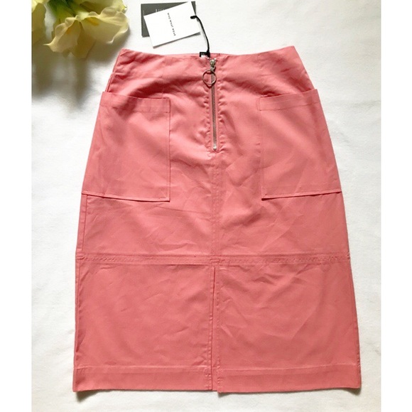 🆕 Who What Wear Zipper-Front Pencil Skirt - Picture 3 of 8